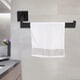 thumbnail image 2 of Porta Papel Higiénico Rollo de Toalla Multifuncional Portarollo de Acero Inoxidable Negro Autoinstalable Cocina Montada en Pared Ba?o Lavabo Inodoro Unbranded JY00995, 2 of 7