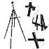 WinHolder 2Pcs Portable Tripod Artist Sketch Painting Easel Adjustable Drawing Stand w/Bag