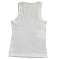 thumbnail image 2 of White Big Kid Ribbed Tank 100-Pack, 2 of 3