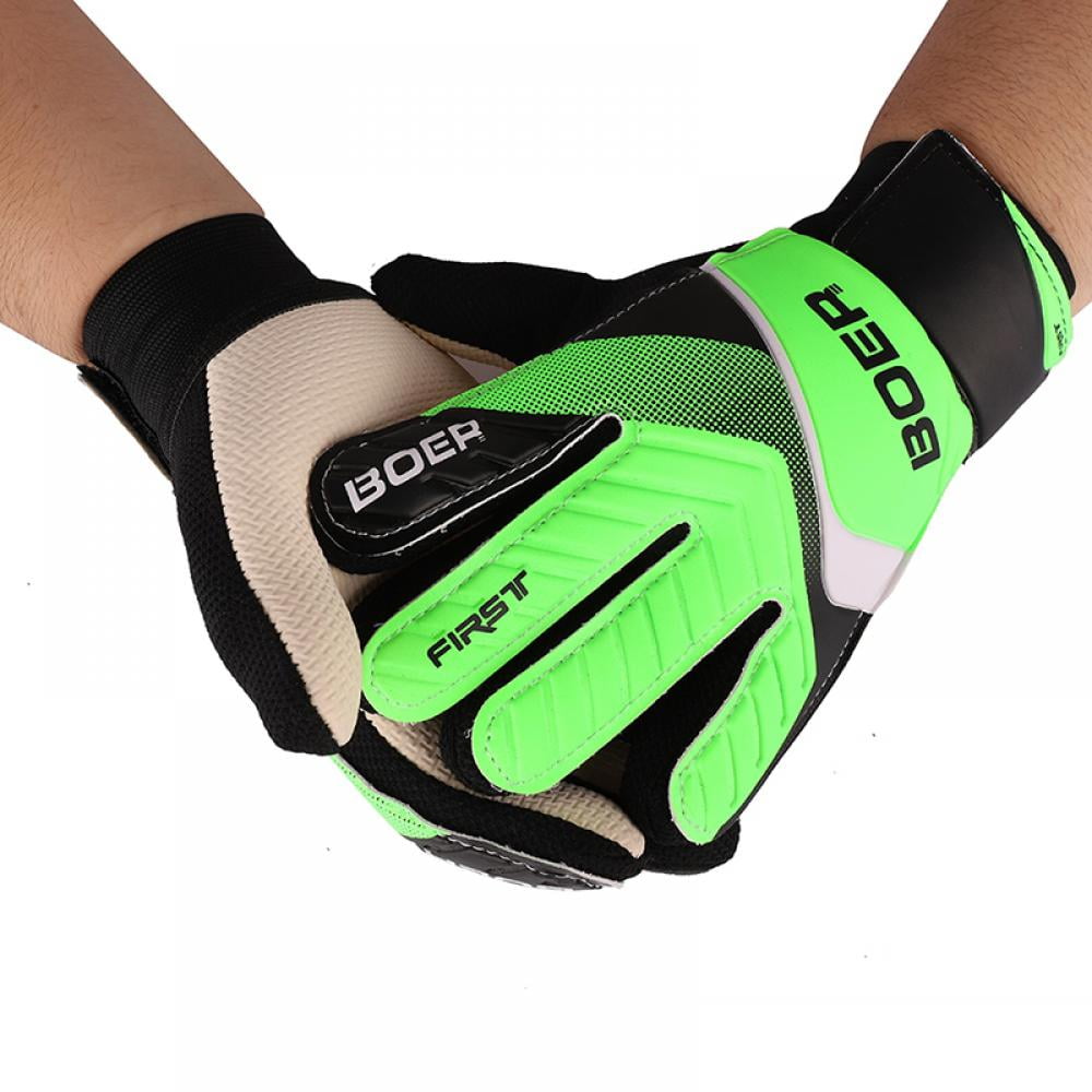 Anti Slip Goalkeeper Wrist Wrap Full Finger Goalie Gloves For Boys