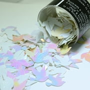 JIMMY JEMS Confetti Dove Iridescent White - Pouch (1/2 oz) - CCP9703