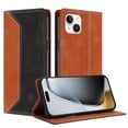 thumbnail image 2 of Funda FOXDOCK para iPhone 15 de Cuero Premium Bicolor con Ranuras RFID, Carcasa Tipo Billetera Antigolpes y Soporte Plegable, 2 of 6