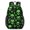 Alien Head Black, variant on Alien Head Black Pattern 17" School Backpacks for Teens,Waterproof Oxford Fabric,S-Shape Padded Straps for School,Travel,Hiking,Camping