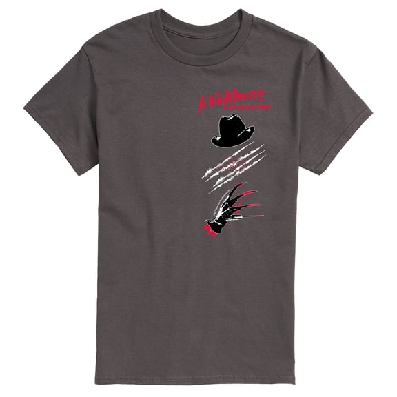 Nightmare on Elm Street - Freddy Krueger Hat and Glove Men's Short Sleeve Graphic T-Shirt