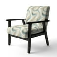 thumbnail image 3 of Designart "Simply Sculptural" Beige Abstract Upholstered Accent Chair - Modern Arm Chair For Bedroom, 3 of 7