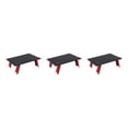 thumbnail image 2 of Maytalsory Portable Aluminum Alloy Folding Table Compact And Lightweight Folding Picnic Table Foldable Table Red and black 3Set, 2 of 6