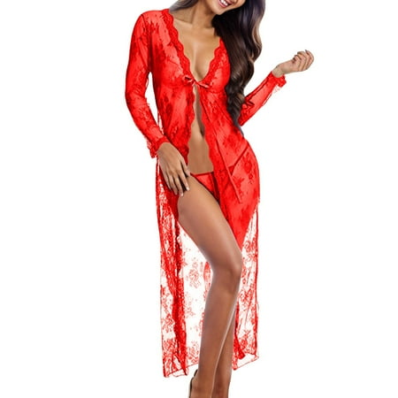 Xuewenshw Women s Lingerie Chemise Nightgowns for Women Plus Size Lace Bodysuit Crotchless Lingerie Women Lingerie