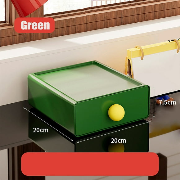 Dopamine Storage Box Desktop Drawer Style Office Desk Stationery Miscellaneous Sorting TooL Foyer Storage Rack