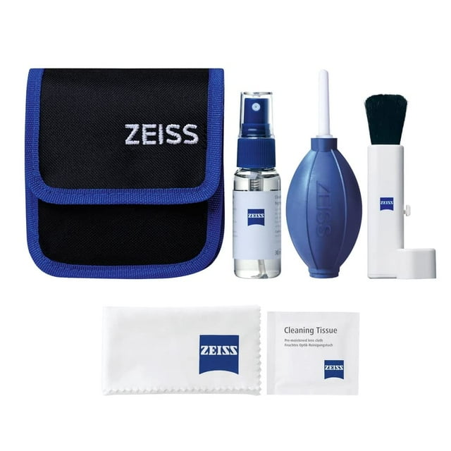 Kit de limpieza ZEISS Lens con líquido limpiador para botellas de 30 ml