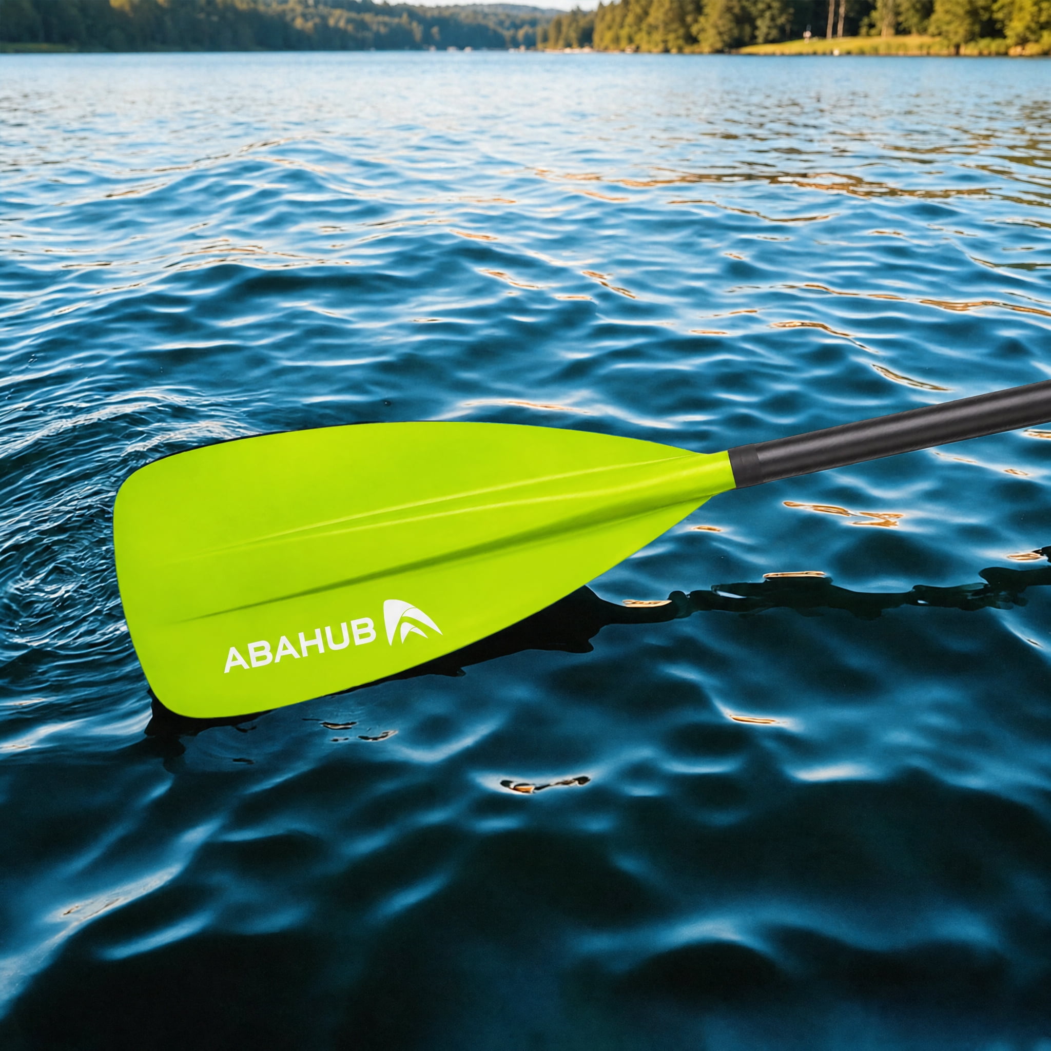 AbahubFit Adjustable SUP Paddle (3-Piece) Lightweight Stand-up Paddle Oars for Paddleboard, Aluminum Alloy Shaft 68" - 84"