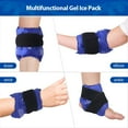 thumbnail image 4 of NEWGO Flexible Reusable Cold or Hot Pack Box Set with Ankle Ice Pack Wrap, 4 of 8