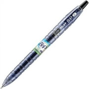 Pilot BeGreen B2P Fine Point Gel Pens Fine Pen Point - 0.7 mm Pen Point Size - Refillable - Retractable - Black Gel-based Ink - Plastic Barrel - 12 / Box