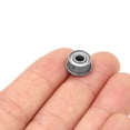 thumbnail image 4 of High Speed 10pcs Double Sided Flanged Ball Bearings, Deep Groove Steel Small Bearings, F603-ZZ 3x9x5mm for Precision Machinery, 4 of 9