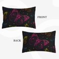 thumbnail image 4 of Daiia Butterfly Bedding Waterproof Pillow Protector Zippered Queen – Bed Bug Proof Pillow Encasement-16"x24", 4 of 9