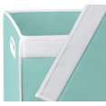 thumbnail image 4 of Simple Houseware Single Laundry Basket with Lid, Turquoise, 4 of 5