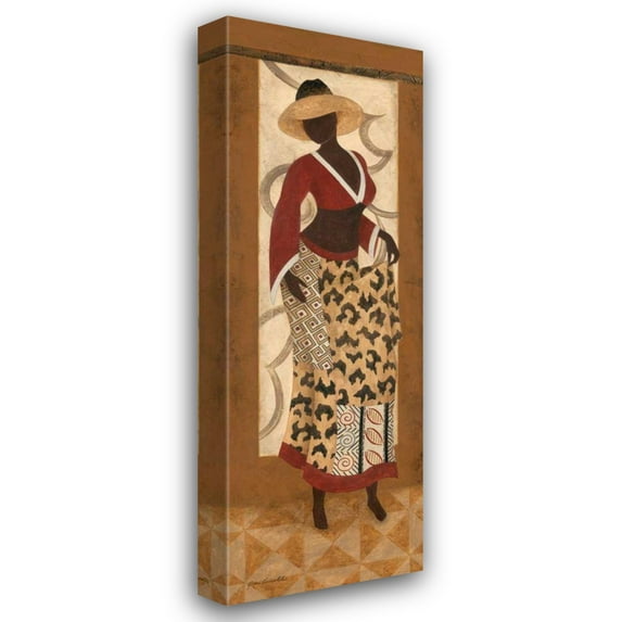 Jane Carroll 13x32 Gallery Wrapped Canvas Wall Art Titled - Forever Chic I