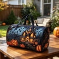 thumbnail image 6 of Halloween Tote Bag, Quilted Padded Printed Travel Tote Bag, Soft Handle Casual Handbag for Everyday Use, 6 of 6