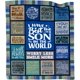 thumbnail image 1 of LHSHID Son Blanket from Mom Birthday Gifts for Son Son Gifts from Mom Gifts for Adult Son Son Birthday Gifts from Mom Dad Gifts for Grown Son To My Son Gift Throw Blanket 50"x60", 1 of 7