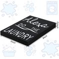 thumbnail image 3 of 2 Pieces Wood Laundry Signs Wash Laundry Plaque Decor Rustic Wood Block Decor Sign Retro Wash Laundry Decor Block Funny Wooden Farmhouse Decoration for Home Laundry Bathroom, 6 x 8 Inch, 3 of 7