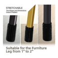 thumbnail image 4 of Paquete de 16 protectores para patas de silla - Calcetines tejidos para muebles -, 4 of 5