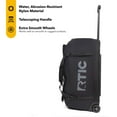 thumbnail image 2 of RTIC Road Trip Rolling Duffle Bag, Large, Water Resistant and Wheeled, Black, 2 of 4
