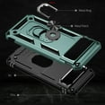 thumbnail image 4 of Dteck for Google Pixel 8 Pro Case with Screen Protector, Rotated Ring Kickstand Military Grade Drop Protection Shockproof Rugged Case for Google Pixel 8 Pro,Green, 4 of 7