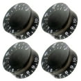 thumbnail image 1 of Perilla de control de bajos Hugo 4 piezas para guitarra eléctrica Negro, 1 of 8