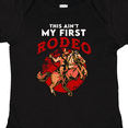 thumbnail image 4 of Inktastic Funny First Rodeo Cowboy Boys or Girls Baby Bodysuit, 4 of 5
