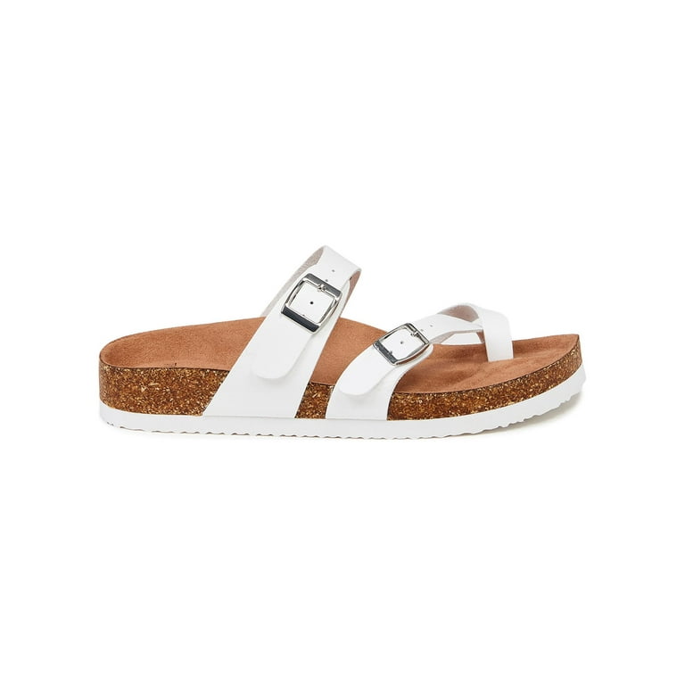 Women time and shop tru footbed slide