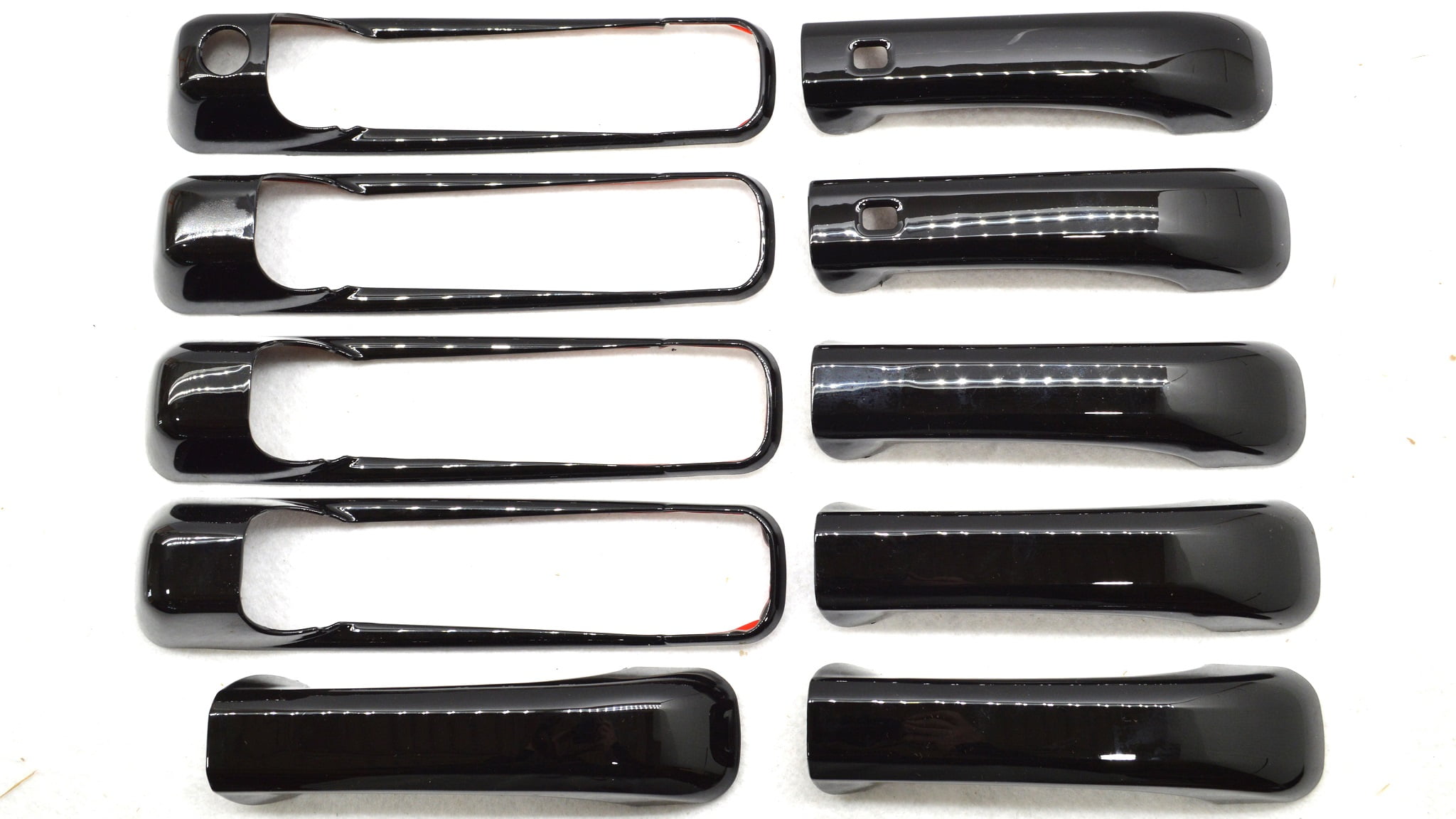 Gloss Black ABS Door Handle Covers 8Pc Fits Ram Trucks 20132019