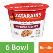 (6 pack) (6 Pack) Zatarain's Red Beans & Rice Cup, 1.75 oz