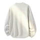 thumbnail image 4 of pstuiky camisas de manga larga para hombre, Sudadera con capucha de color liso para hombre, holgada, informal, con mangas largas y cuello redondo, con diseño de patchwork xl, 4 of 8