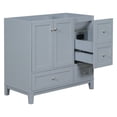 thumbnail image 6 of 36 Inch Bathroom Vanity with USB Charging - Premium Construction, Ample Storage, Assembly Required, 6 of 11