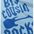 thumbnail image 5 of Big Cousin Rocks Cuz Relatives Toddler Boy Girl T Shirt Infant Toddler Brisco Brands 5T, 5 of 6