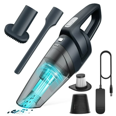 Kosiy Hand Vacuum Car Vacuum Cleaner Cordless Rechargeable Strong Suction Lightweight Wet Dry Use