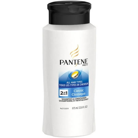 Pantene Pro-V Classic Care Solutions 2-in-1 Hair Shampoo & Conditioner 22.8 Fl Oz