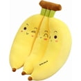 thumbnail image 1 of Almohada de peluche HUOGUO con forma de plátano gigante para niños, 69 cm, 1 of 4