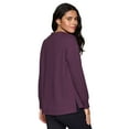 thumbnail image 5 of RBX Active Women's Ottoman Ribbed Lightweight V-Neck Sweatshirt, 5 of 5