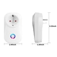 thumbnail image 1 of Electric Outlet Wifi Smart Home Plug Convenient to Use and Easy to Install Widely Used for Different Application, 1 of 8