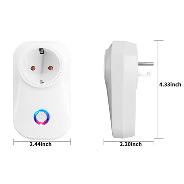 Electric Outlet Wifi Smart Home Plug Convenient to Use and Easy to Install Widely Used for Different Application