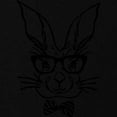 thumbnail image 2 of CafePress - Cute Hipster Easter Bunny Maternity T Shirt - Maternity Dark T-Shirt, 2 of 3