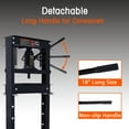 thumbnail image 3 of Olurrisa 20 Ton Bottle Jack Shop Press, Bend, Straighten, or Press Parts, Install Bearings, U-Joints, Bushings, Ball Joints, and Pulleys,black, 3 of 9