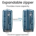 thumbnail image 2 of Luggage 4 Piece Sets(14/20/24/28), Hard Shell Lightweight TSA Lock Carry-on Expandable Suitcase with Spinner Wheels Travel Set, 2 of 16