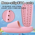 thumbnail image 3 of Kids House Slippers Non-Slip Quick Drying Open Toe Super Soft Thick Sole Sandals Home Shower Bathroom Slipper for Toddler Little Kids, 3 of 7