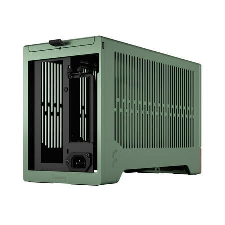 Fractal Design - Terra Jade Mini-ITX Small Form Factor PC Case with PCIe 4.0 Riser - Jade