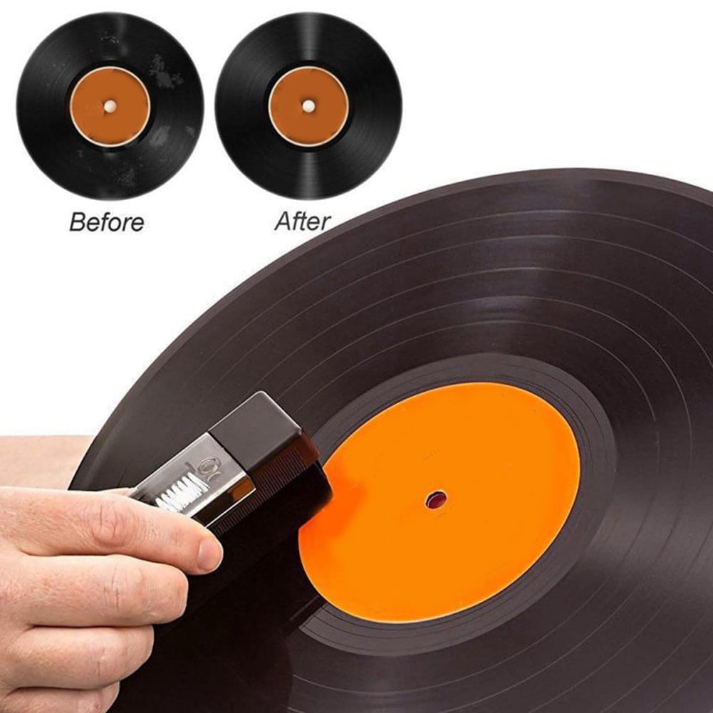 Brosse Nettoyante Pour Disques Vinyles - Nettoyage En Profondeur Sans Traces - Formule Protectrice - En Fibre De Carbone