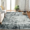 thumbnail image 6 of Yesurprise Xm-Abstract-Emotional Gray tone 2x6ft 100% Polyester Area Rugs, 1150Gsm, 350Gsm Velvet Weight, Pearl Velvet Washed Back Folding Printed Carpet, 6 of 8