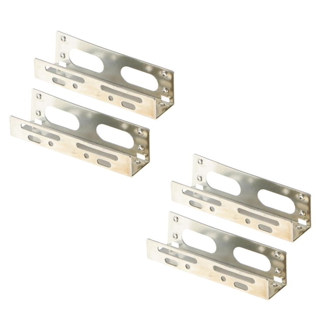 Adaptador de Soporte de HDD Soledad 2 Paquetes de 3.5 Pulgadas a 5.25 Pulgadas Soporte de Disco Duro para PC