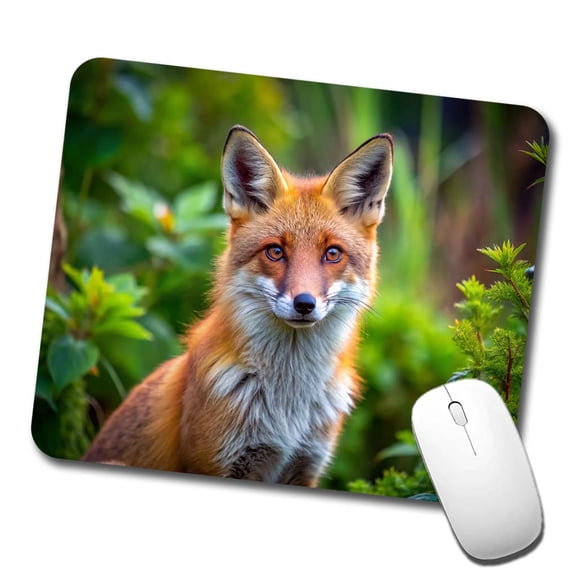 Red Fox Mouse Pad Low Profile Gaming Mat