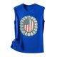 thumbnail image 4 of Camiseta sin mangas con estampado para mujer, blusa sin mangas con gráfico divertido para playa de verano para niñas adultas Fridja gh3943, 4 of 5